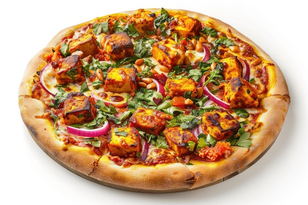 Paneer Tikka Woodfired Pizza